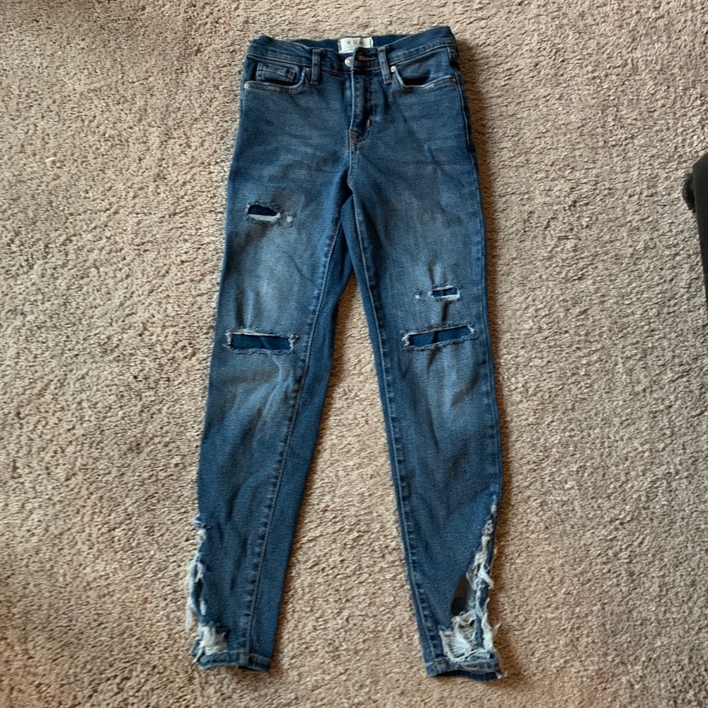 Free People distressed jeans - Picture 2 of 15